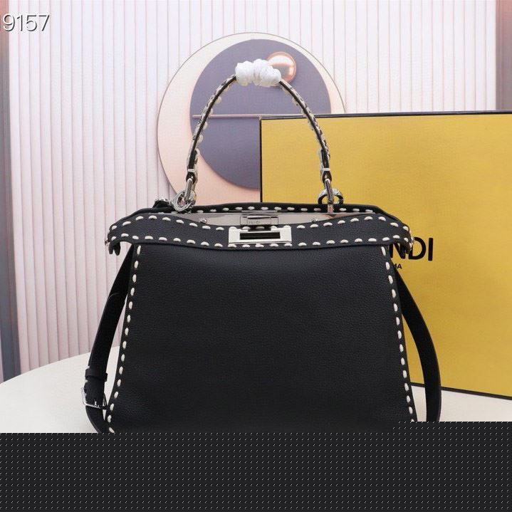 F**di top handle bags
